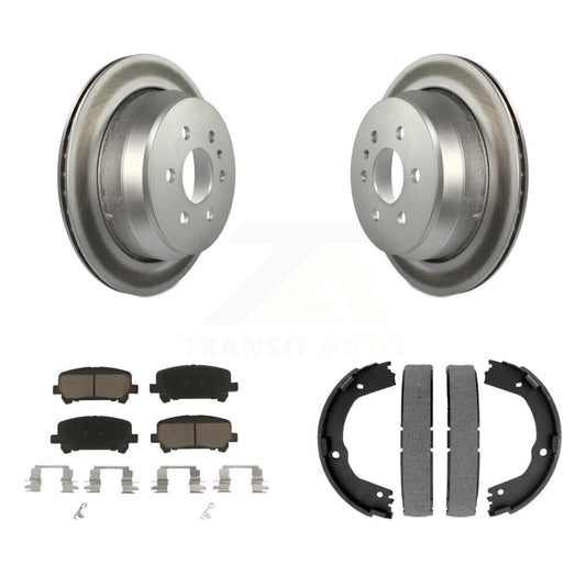 Coated Disc Rotors and Ceramic Brake Pads Kit-KGC-102945 - Kit.bestparts.ca