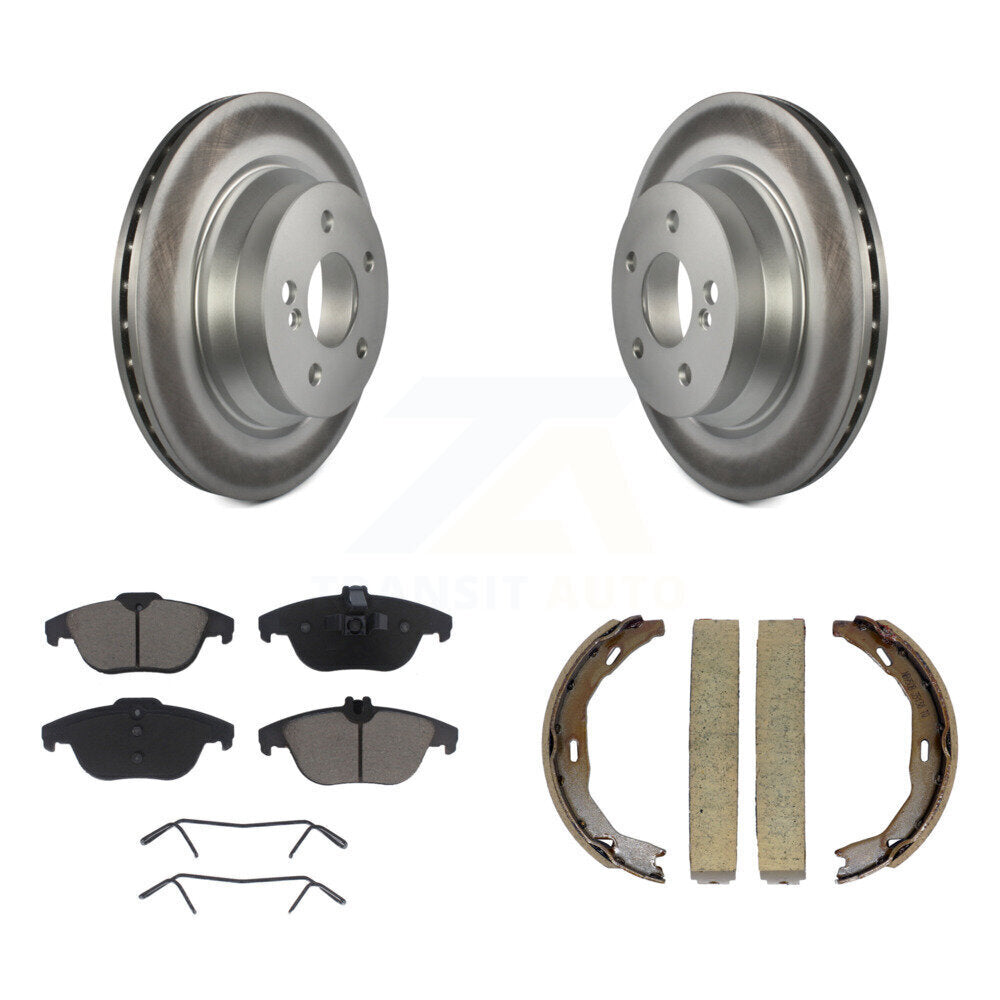 Coated Disc Rotors and Ceramic Brake Pads Kit-KGC-102953 - Kit.bestparts.ca