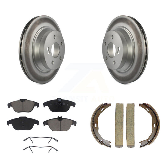 Coated Disc Rotors and Ceramic Brake Pads Kit-KGC-102953 - Kit.bestparts.ca