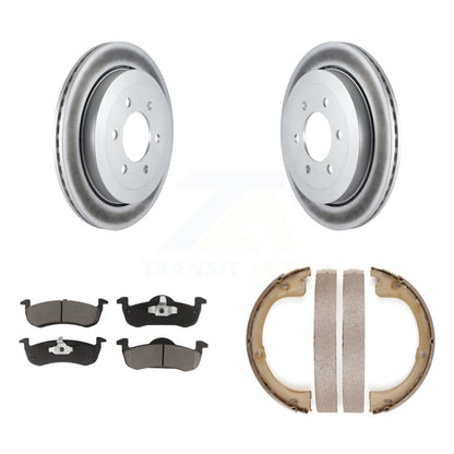 Coated Disc Rotors and Ceramic Brake Pads Kit-KGC-102957 - Kit.bestparts.ca