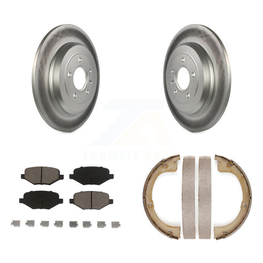 Coated Disc Rotors and Ceramic Brake Pads Kit-KGC-102958 - Kit.bestparts.ca
