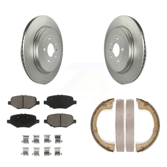 Coated Disc Rotors and Ceramic Brake Pads Kit-KGC-102960 - Kit.bestparts.ca