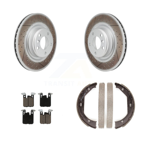 Coated Disc Rotors and Ceramic Brake Pads Kit-KGC-102964 - Kit.bestparts.ca