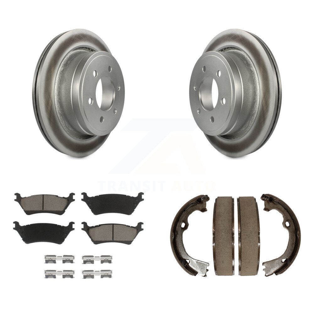 Coated Disc Rotors and Ceramic Brake Pads Kit-KGC-103003 - Kit.bestparts.ca
