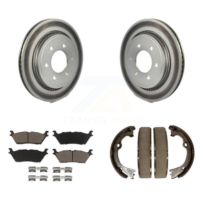Coated Disc Rotors and Ceramic Brake Pads Kit-KGC-103005 - Kit.bestparts.ca