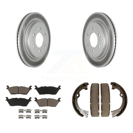 Coated Disc Rotors and Ceramic Brake Pads Kit-KGC-103006 - Kit.bestparts.ca