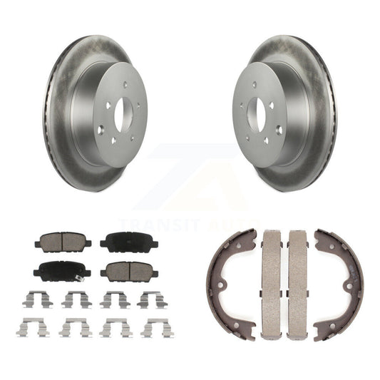 Coated Disc Rotors and Ceramic Brake Pads Kit-KGC-103008 - Kit.bestparts.ca