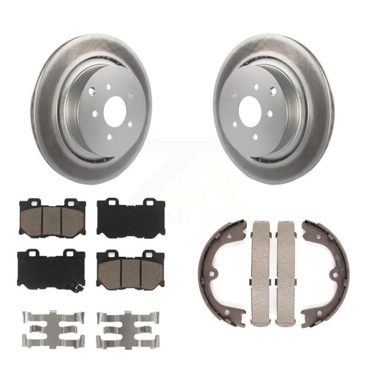 Coated Disc Rotors and Ceramic Brake Pads Kit-KGC-103009 - Kit.bestparts.ca