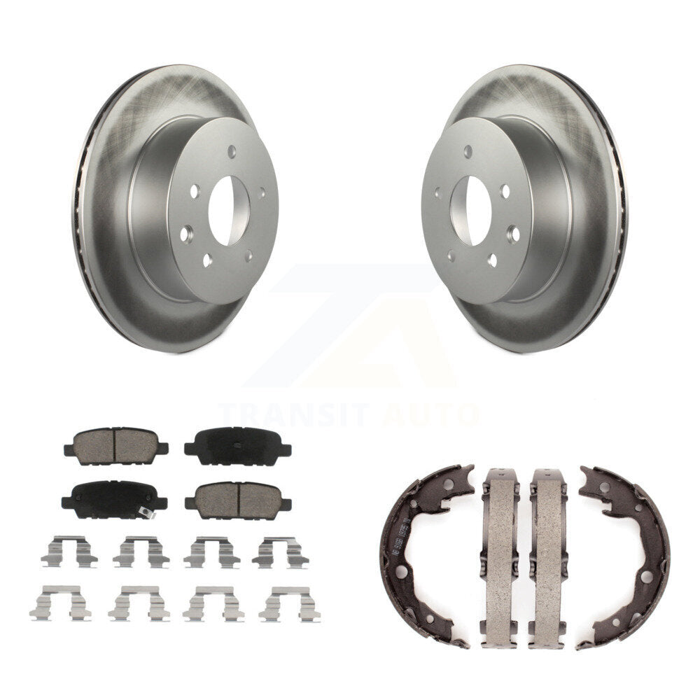 Coated Disc Rotors and Ceramic Brake Pads Kit-KGC-103018 - Kit.bestparts.ca