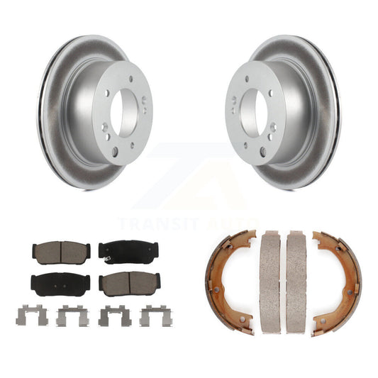 Coated Disc Rotors and Ceramic Brake Pads Kit-KGC-103026 - Kit.bestparts.ca
