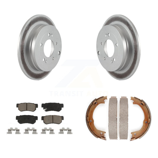 Coated Disc Rotors and Ceramic Brake Pads Kit-KGC-103027 - Kit.bestparts.ca