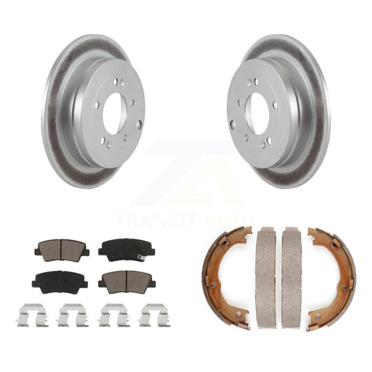 Coated Disc Rotors and Ceramic Brake Pads Kit-KGC-103029 - Kit.bestparts.ca