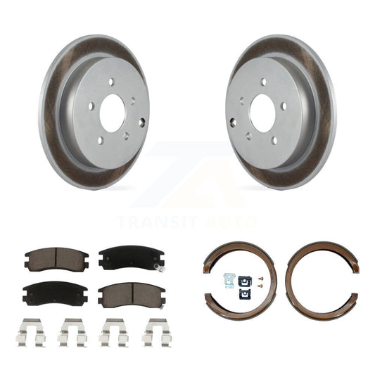 Coated Disc Rotors and Ceramic Brake Pads Kit-KGC-103051 - Kit.bestparts.ca