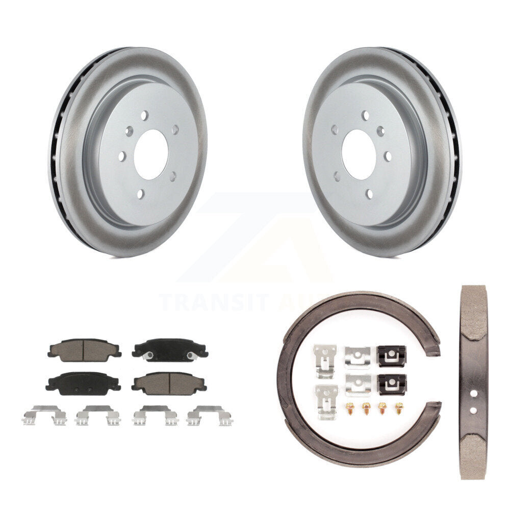 Coated Disc Rotors and Ceramic Brake Pads Kit-KGC-103052 - Kit.bestparts.ca