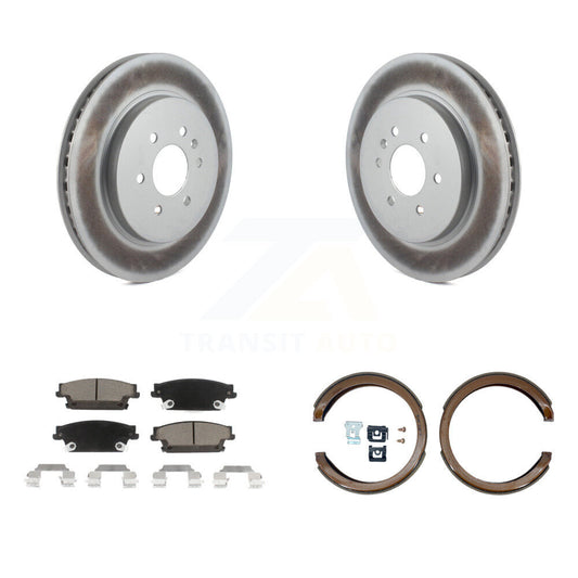 Coated Disc Rotors and Ceramic Brake Pads Kit-KGC-103053 - Kit.bestparts.ca