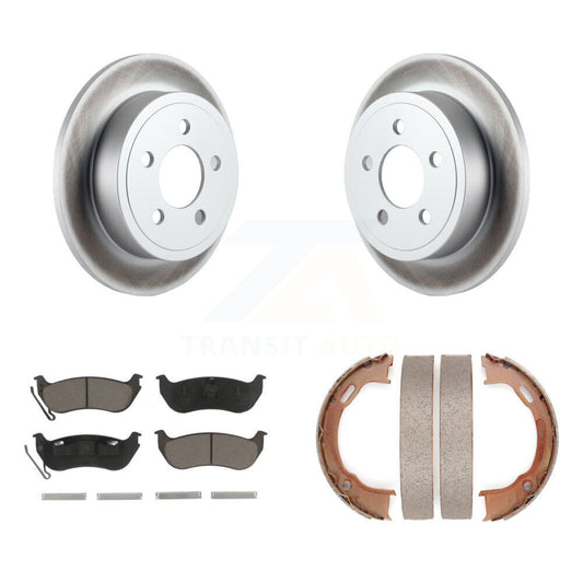 Coated Disc Rotors and Ceramic Brake Pads Kit-KGC-103056 - Kit.bestparts.ca