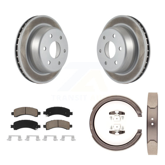 Coated Disc Rotors and Ceramic Brake Pads Kit-KGC-103057 - Kit.bestparts.ca