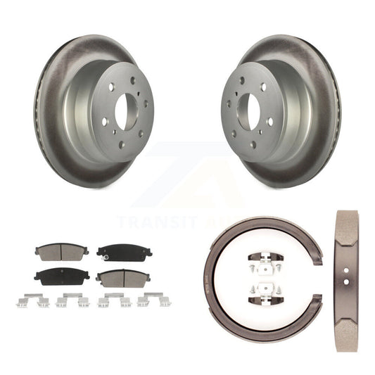 Coated Disc Rotors and Ceramic Brake Pads Kit-KGC-103058 - Kit.bestparts.ca