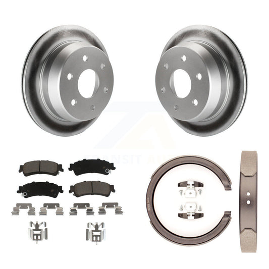 Coated Disc Rotors and Ceramic Brake Pads Kit-KGC-103061 - Kit.bestparts.ca