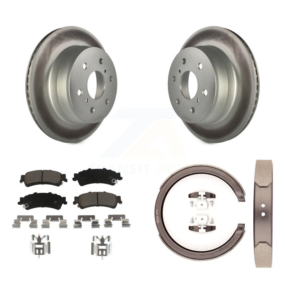 Coated Disc Rotors and Ceramic Brake Pads Kit-KGC-103062 - Kit.bestparts.ca