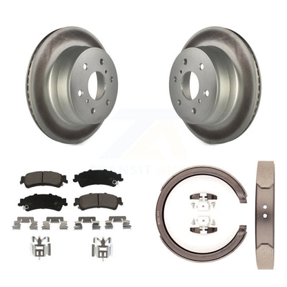 Coated Disc Rotors and Ceramic Brake Pads Kit-KGC-103062 - Kit.bestparts.ca