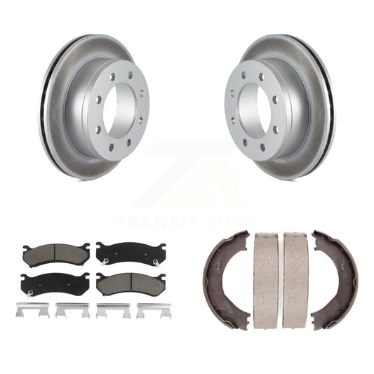 Coated Disc Rotors and Ceramic Brake Pads Kit-KGC-103063 - Kit.bestparts.ca