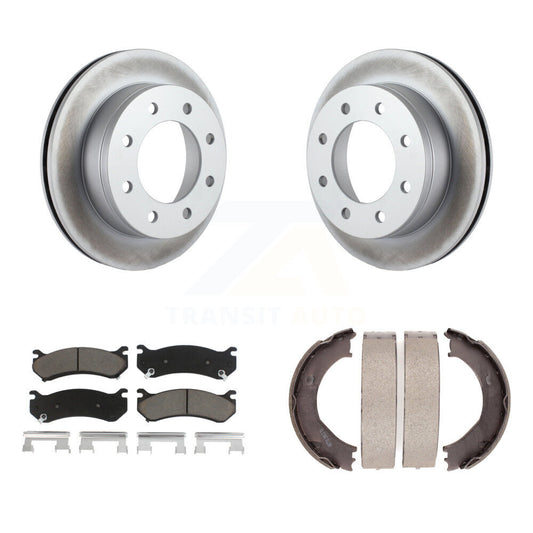 Coated Disc Rotors and Ceramic Brake Pads Kit-KGC-103064 - Kit.bestparts.ca
