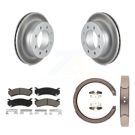 Coated Disc Rotors and Ceramic Brake Pads Kit-KGC-103065 - Kit.bestparts.ca
