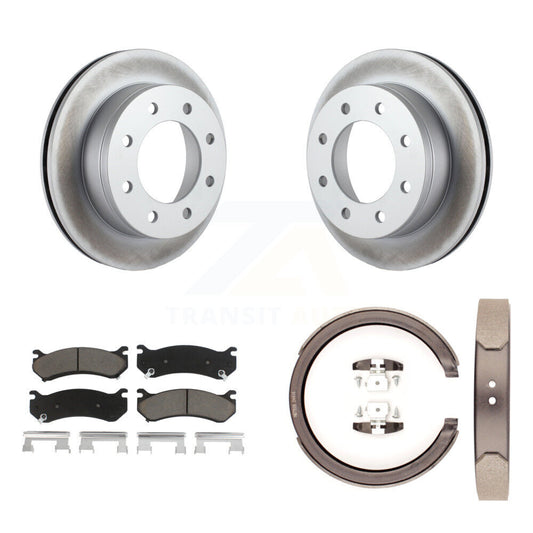 Coated Disc Rotors and Ceramic Brake Pads Kit-KGC-103066 - Kit.bestparts.ca
