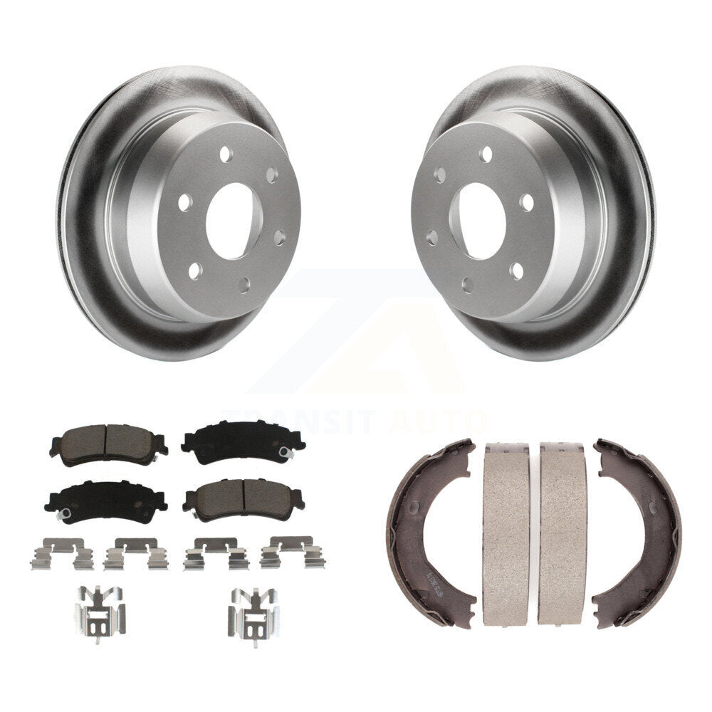 Coated Disc Rotors and Ceramic Brake Pads Kit-KGC-103068 - Kit.bestparts.ca