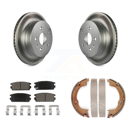 Coated Disc Rotors and Ceramic Brake Pads Kit-KGC-103075 - Kit.bestparts.ca