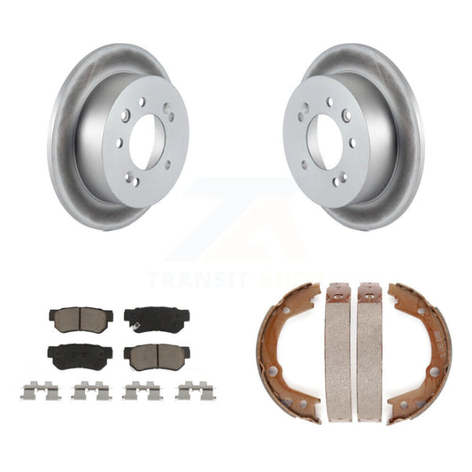 Coated Disc Rotors and Ceramic Brake Pads Kit-KGC-103076 - Kit.bestparts.ca