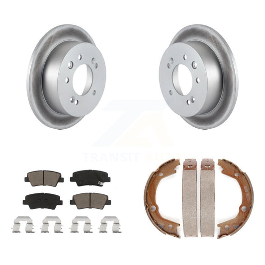 Coated Disc Rotors and Ceramic Brake Pads Kit-KGC-103077 - Kit.bestparts.ca