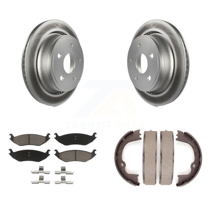 Coated Disc Rotors and Ceramic Brake Pads Kit-KGC-103078 - Kit.bestparts.ca