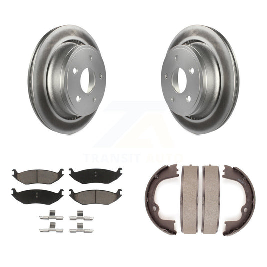 Coated Disc Rotors and Ceramic Brake Pads Kit-KGC-103078 - Kit.bestparts.ca