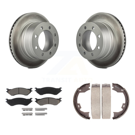 Coated Disc Rotors and Ceramic Brake Pads Kit-KGC-103082 - Kit.bestparts.ca