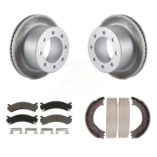 Coated Disc Rotors and Ceramic Brake Pads Kit-KGC-103089 - Kit.bestparts.ca