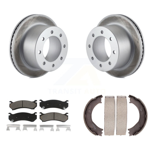 Coated Disc Rotors and Ceramic Brake Pads Kit-KGC-103090 - Kit.bestparts.ca