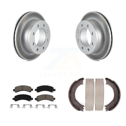 Coated Disc Rotors and Ceramic Brake Pads Kit-KGC-103092 - Kit.bestparts.ca