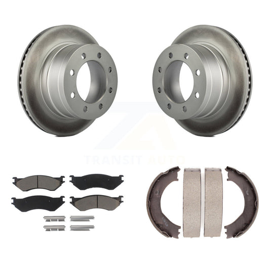 Coated Disc Rotors and Ceramic Brake Pads Kit-KGC-103093 - Kit.bestparts.ca