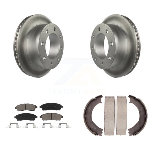 Coated Disc Rotors and Ceramic Brake Pads Kit-KGC-103094 - Kit.bestparts.ca
