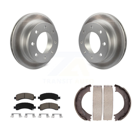 Coated Disc Rotors and Ceramic Brake Pads Kit-KGC-103096 - Kit.bestparts.ca