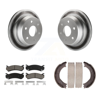 Coated Disc Rotors and Ceramic Brake Pads Kit-KGC-103097 - Kit.bestparts.ca