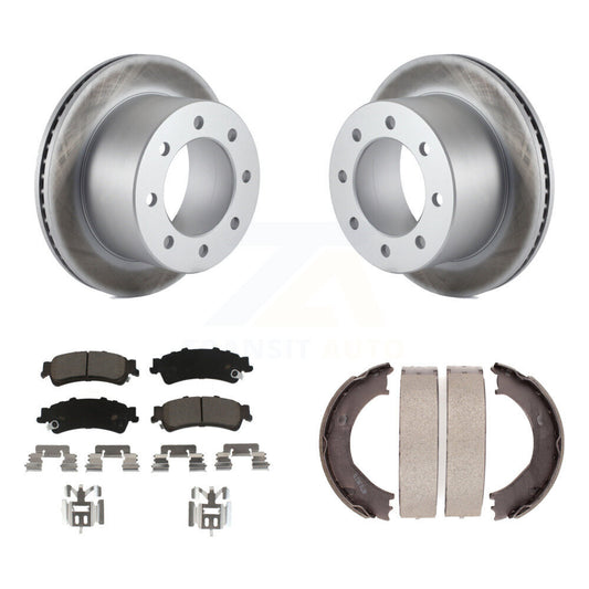 Coated Disc Rotors and Ceramic Brake Pads Kit-KGC-103098 - Kit.bestparts.ca