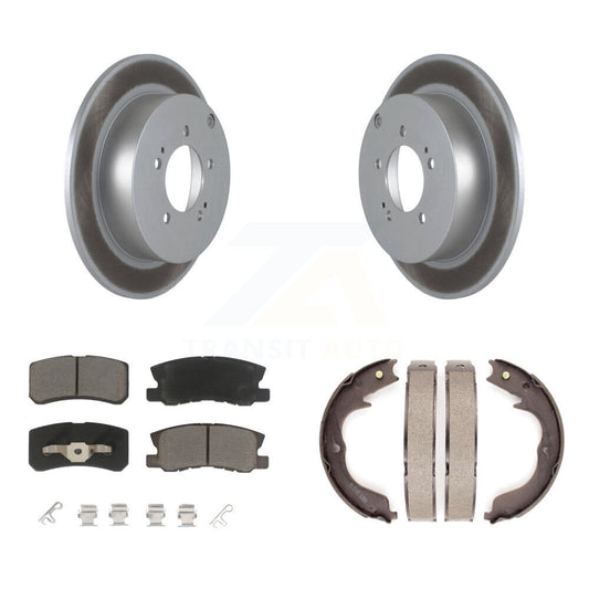 Coated Disc Rotors and Ceramic Brake Pads Kit-KGC-103105 - Kit.bestparts.ca