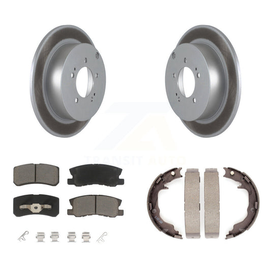 Coated Disc Rotors and Ceramic Brake Pads Kit-KGC-103107 - Kit.bestparts.ca