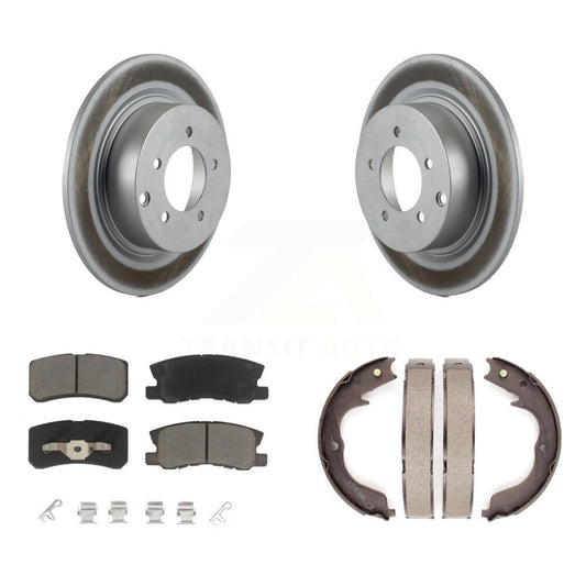 Coated Disc Rotors and Ceramic Brake Pads Kit-KGC-103108 - Kit.bestparts.ca