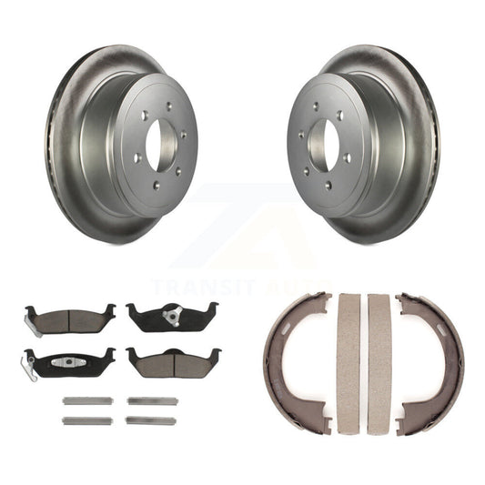 Coated Disc Rotors and Ceramic Brake Pads Kit-KGC-103110 - Kit.bestparts.ca