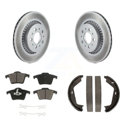Coated Disc Rotors and Ceramic Brake Pads Kit-KGC-103129 - Kit.bestparts.ca