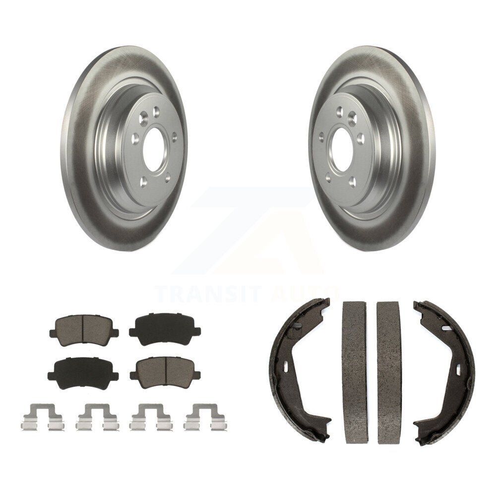 Coated Disc Rotors and Ceramic Brake Pads Kit-KGC-103130 - Kit.bestparts.ca